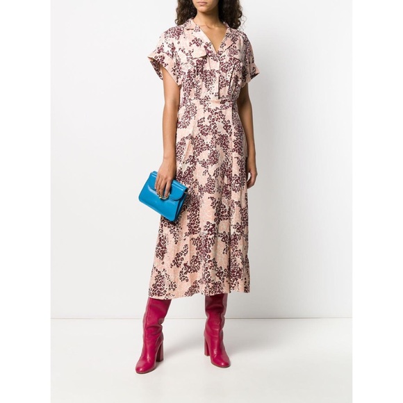 Equipment Orlenna Leopard Silk Blend Dress - Picture 2 of 7